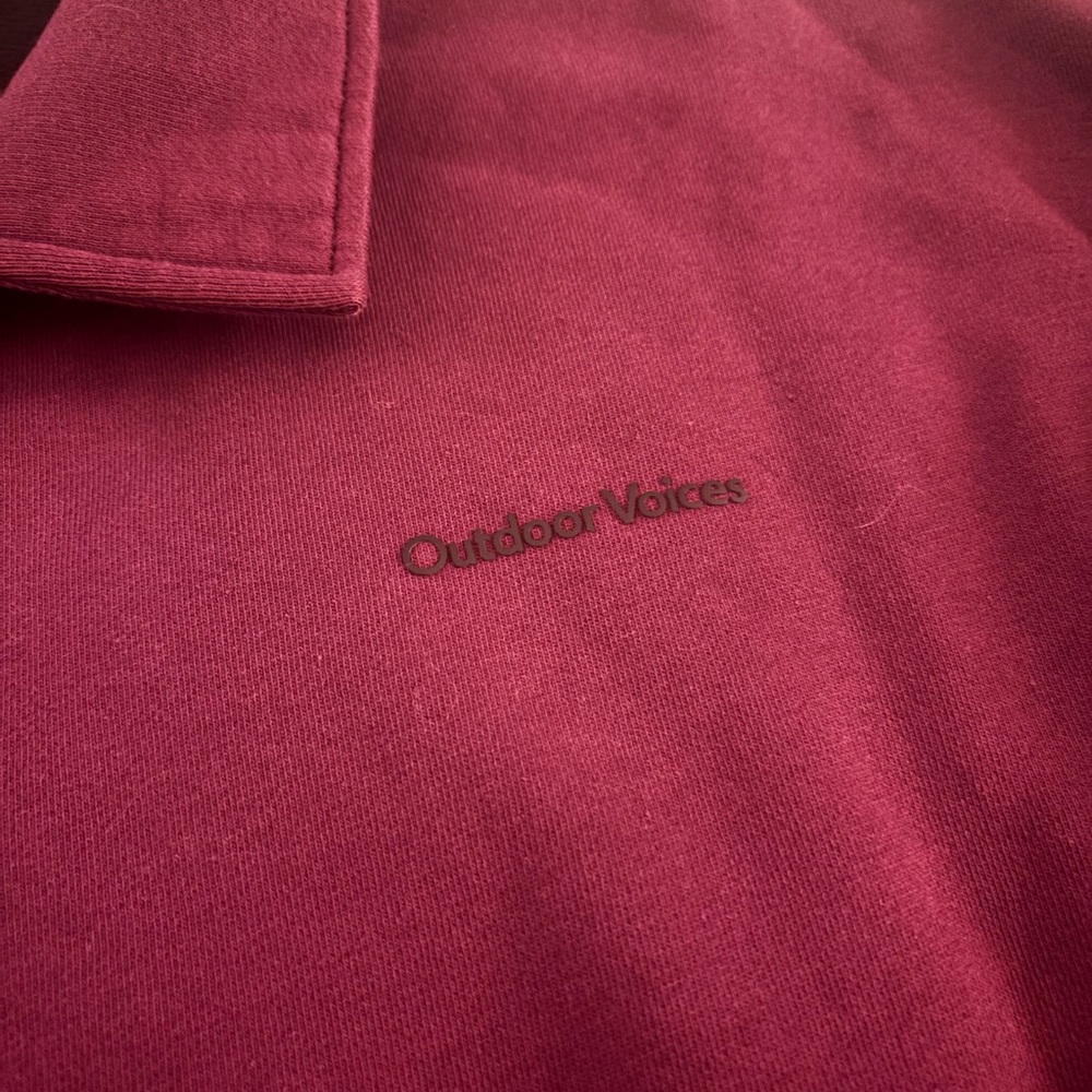 Outdoor Voices Women's Burgundy Sweatshirt